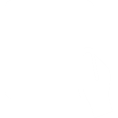 White document with hand icon showing document handling - accounting services for creative professionals and paperwork management